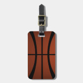 Basketball Bagagelabel (Voorkant verticaal)