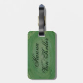 Basketball Bagagelabel (Achterkant verticaal)