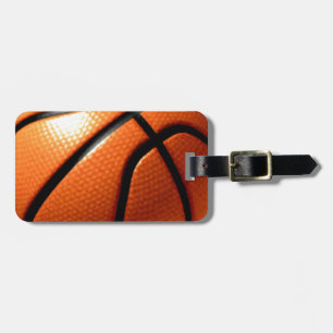 Basketball Bagagelabel