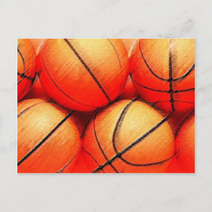Basketball Ball Briefkaart