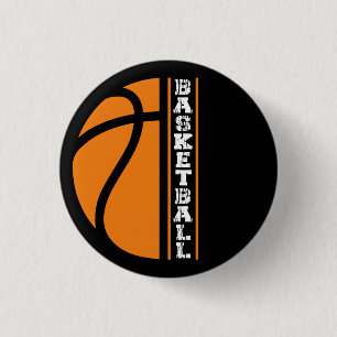 Basketball - Ball is Life Ronde Button 3,2 Cm