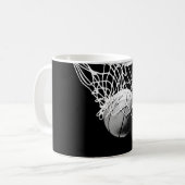 Basketball Ball Koffiemok (Voorkant links)