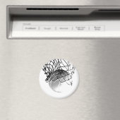 Basketball Ball Magneet (Insitu (Vaatwasser))