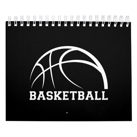 Basketball Ball-ontwerp Kalender (Hoes)