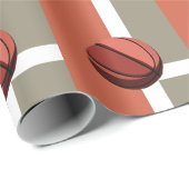 Basketball Ball-sport Cadeaupapier (Rol Hoek)