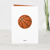 Basketball Ball Sports Merci Coach  (Dos)