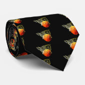 Basketball Ball Stropdas (Opgerold)