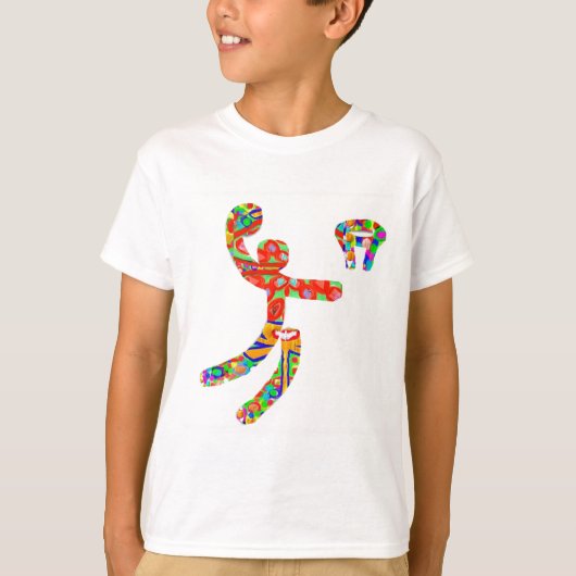 BASKETBALL Basket Ball T-shirt (Voorkant)