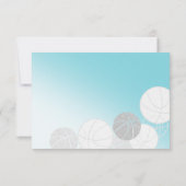 Basketball Bat Mitzvah Response RSVP Kaartje (Achterkant)