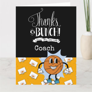 Basketball bedankt coach
