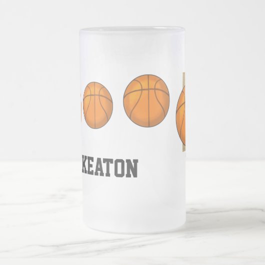 Basketball Beer Mug - SRF (Centre)