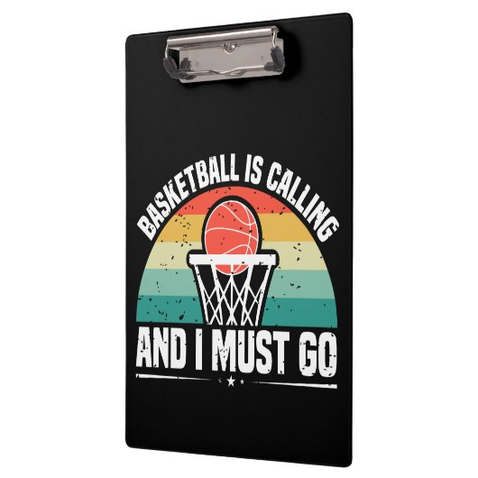 Basketball belt en ik moet gaan klembord (Links)