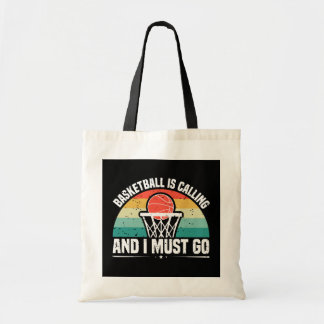 Basketball belt en ik moet gaan tote bag