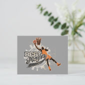 Basketball Best Player Tshirts en cadeaus Briefkaart (Staand voorkant)