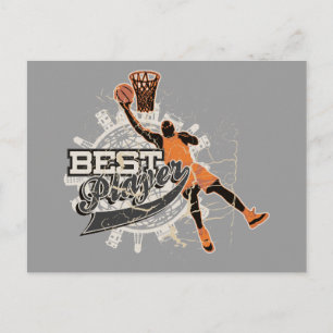 Basketball Best Player Tshirts en cadeaus Briefkaart
