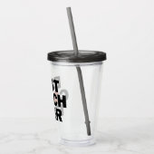 Basketball Beste coach ooit sport Acryl Drinkbeker (Links)