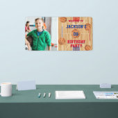 Basketball Birthday-foto Spandoek (Beurs)