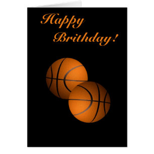 Basketball Birthday-kaart