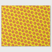 Basketball Birthday Party Cadeaupapier (Vlak)