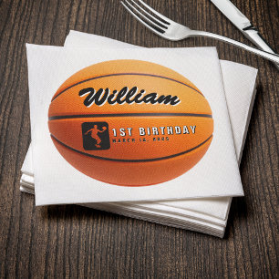 Basketball Birthday Party Servet