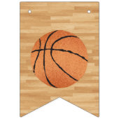 Basketball Birthday Party Vlaggetjes (Eerste vlag)