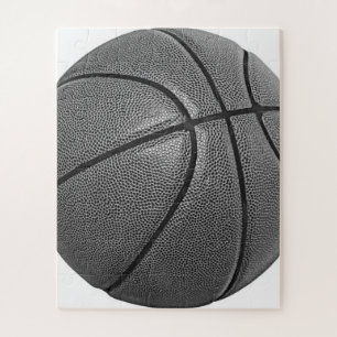 Basketball Black en White Legpuzzel
