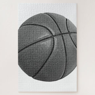 Basketball Black en White Legpuzzel