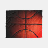 Basketball Blanket Fleece Deken (Voorkant (Horizontaal))