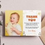 Basketball Boy Birthday Photo Carte de remerciemen<br><div class="desc">Nos Cartes de Remerciements de Basketball sont la façon parfaite de témoigner de gratitude et d'appréciation à vos invités pour la célébration avec vous. Le design est un agencement festif et coloré avec espace pour un message personnalisé ou une note de remerciement. Ils sont parfaits pour envoyer après la fête...</div>