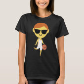 Basketball Boy Emoji 1 T-shirt (Voorkant)