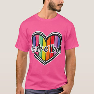 Basketball boy of meisje t-shirt