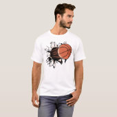 Basketball Breakout T-Shirt (Voorkant volledig)