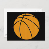 Basketball Briefkaart (Voorkant / Achterkant)