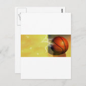 Basketball Briefkaart (Voorkant / Achterkant)