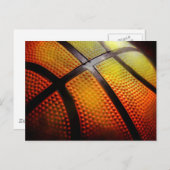 Basketball Briefkaart (Voorkant / Achterkant)