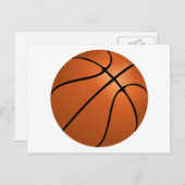 Basketball Briefkaart (Voorkant / Achterkant)
