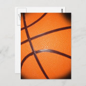 Basketball Briefkaart (Voorkant / Achterkant)