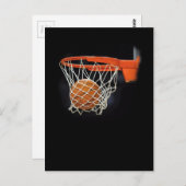 Basketball Briefkaart (Voorkant / Achterkant)