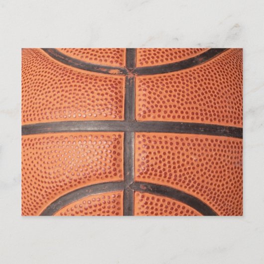 Basketball Briefkaart (Voorkant)
