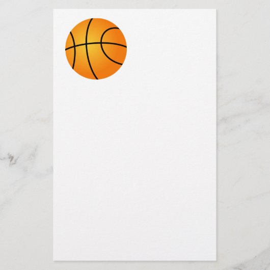 Basketball Briefpapier (Voorkant)