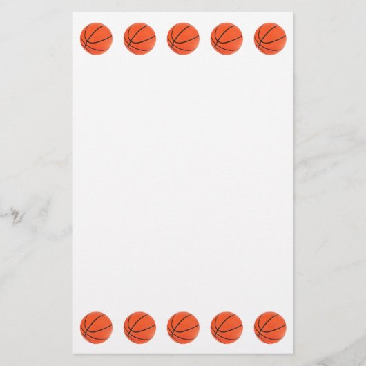 Basketball Briefpapier (Voorkant)