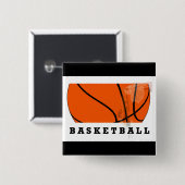 Basketball Button (Voorkant /achterkant)