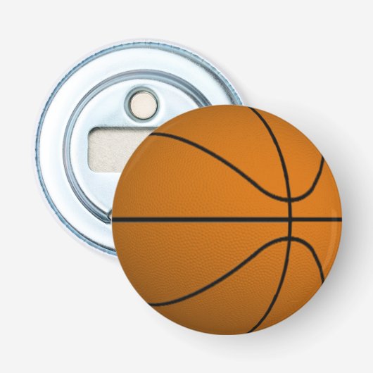 Basketball Button Flesopener (Voorkant)