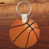 Basketball Button Sleutelhanger (Voorkant)