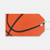 Basketball Cadeaulabel (Voorkant (Horizontaal))