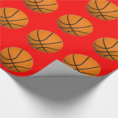 Basketball Cadeaupapier (Hoek)