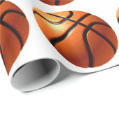 Basketball Cadeaupapier (Rol Hoek)
