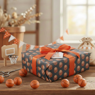 Basketball Cadeaupapier