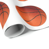 Basketball Cadeaupapier (Rol Hoek)