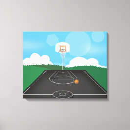 Basketball Canvas Afdruk